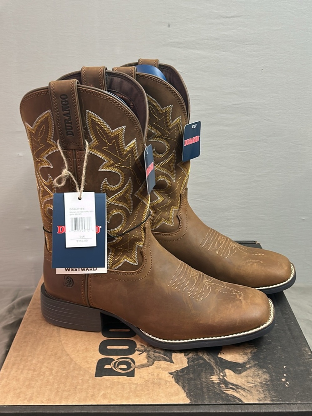 NIB Men's Durango Westward Size 9W